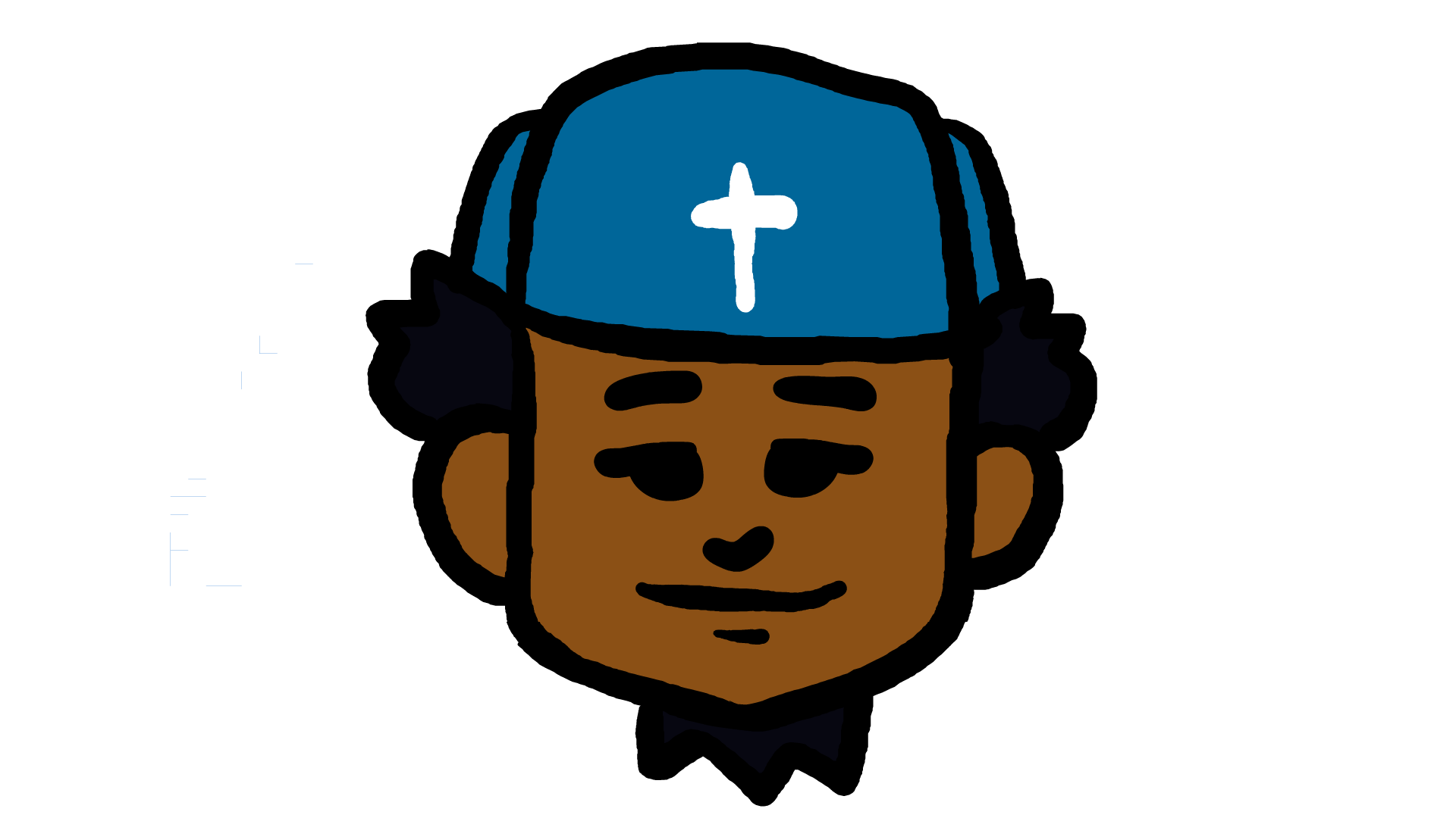 Makhado Khashane's cartoon avatar - a stylized digital representation